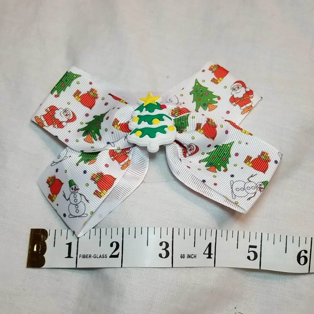 HOLIDAY GLAM BLING FASCINATOR AND BOWS LOT OF 4